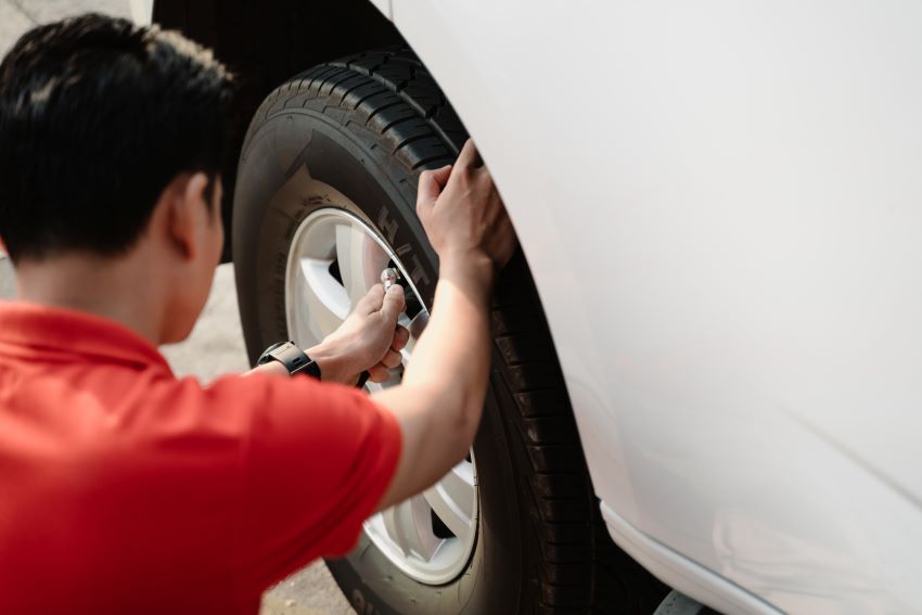 Tire losing air